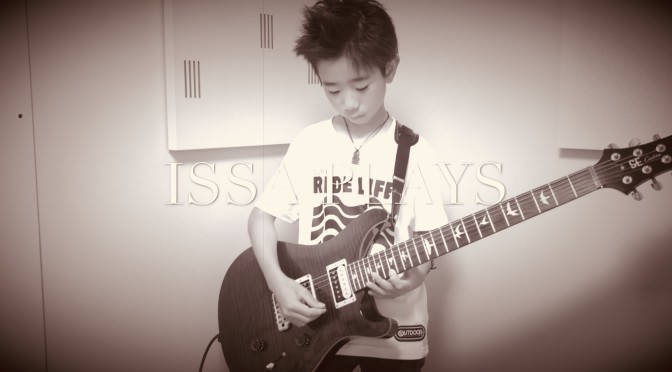 小学6年生【ギター速弾き】動画