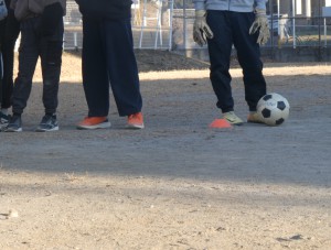 サッカー練習風景1
