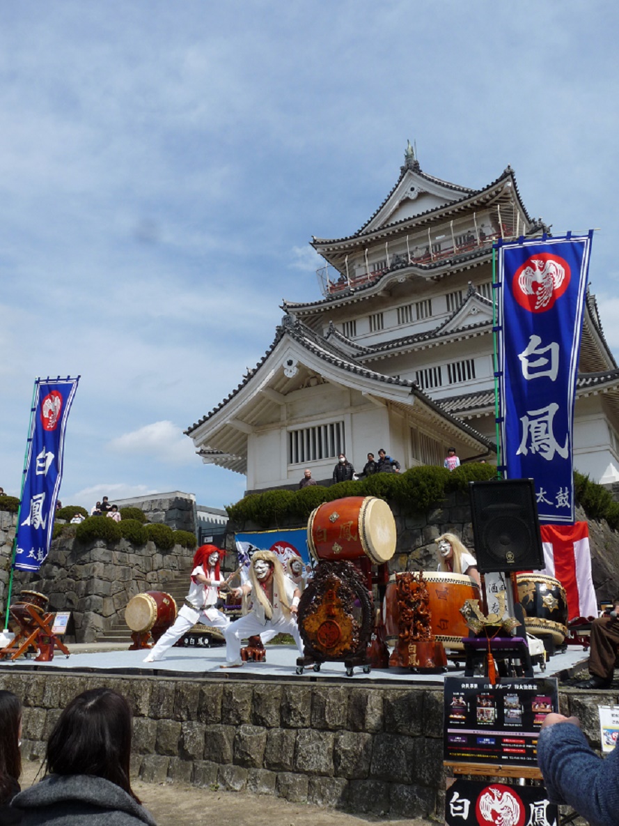 4月1日 日 第十七回千葉城さくら祭り 千葉常胤生誕900年記念は終了致しました 和太鼓白鳳のイベント