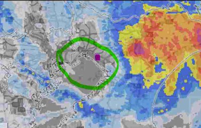 台風の目